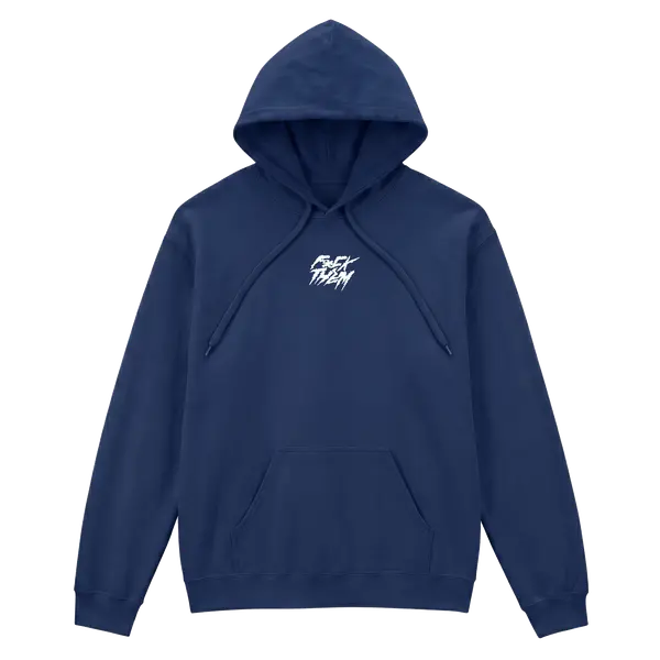 Hoodies – Hoodie FCKTHEM Basic, Unisex, Navy