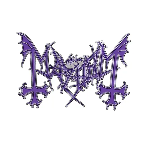 Pin Badge: Purple Logo
