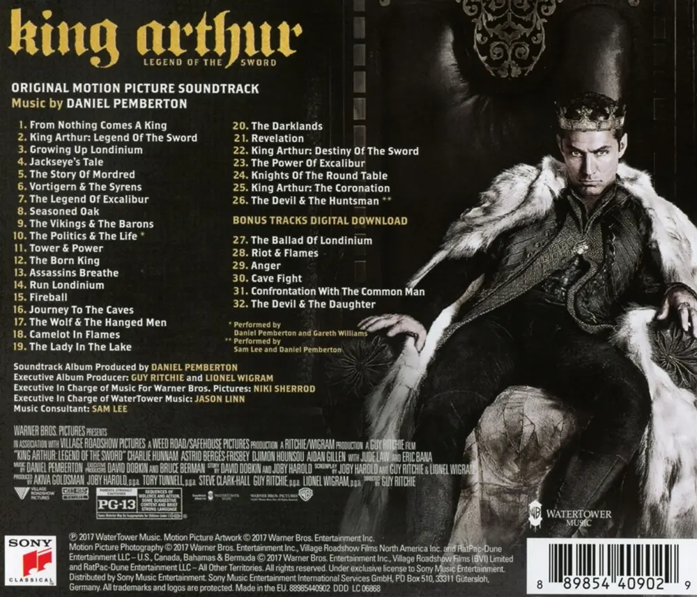 King Arthur: Legend Of The Sword (Original Motion Picture Soundtrack)