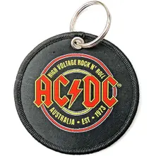 AC/DC – Est. 1973 (Patch Keychain) (Kľúčenka)