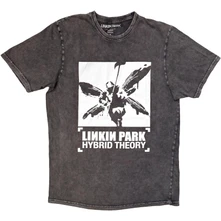 Tričko Unisex Stone Wash T-Shirt: Soldier Hybrid Theory (Charcoal Grey)