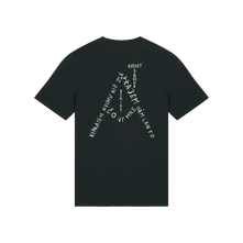 Nerieš, Tričko Naspäť Domov, Unisex, Čierna