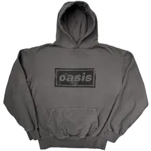Unisex Pullover Hoodie: Lino Logo (Charcoal Grey) (Ex-Tour) thumbnail