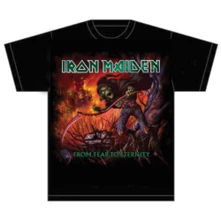 Iron Maiden, Tričko From Fear to Eternity Album, Unisex, Čierna