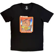 Unisex T-Shirt: Chocolate & Cheese (Black) thumbnail