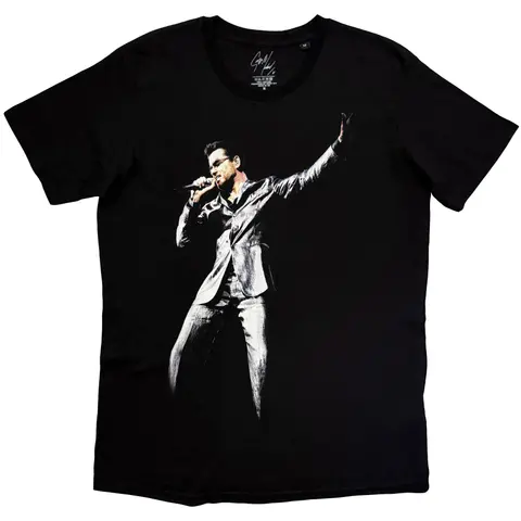 Unisex T-Shirt: Black Front (Black)