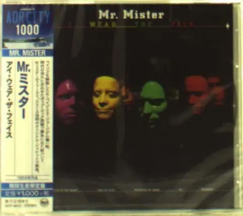 Mr. Mister – CD I WEAR THE FACE