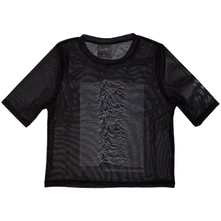 Joy Division, Tielko Unknown Pleasures, Žena, Čierna