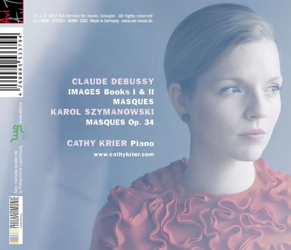 Cathy Krier – DEBUSSY & SZYMANOWSKI (CD)