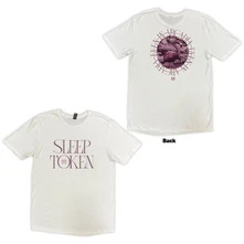 Sleep Token, Tričko Flamingo Circle, Unisex, Biela