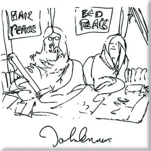John Lennon – Bedism Black On White (Magnetka)
