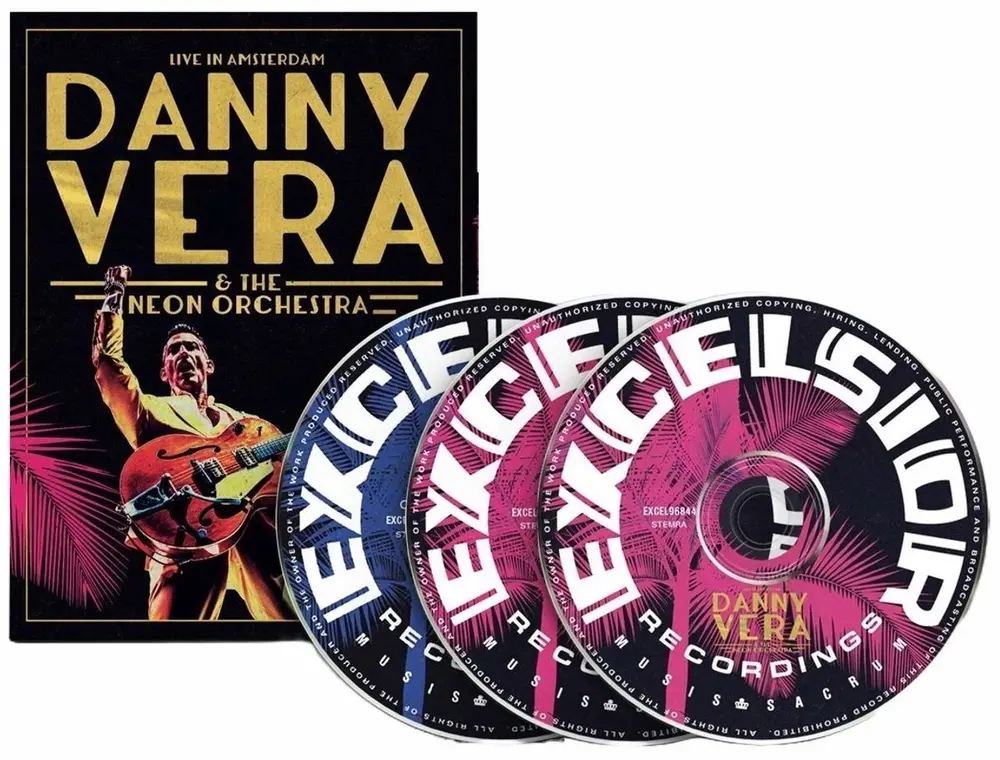 Danny Vera – LIVE IN AMSTERDAM (FT. THE NEON ORCHESTRA) (Vinyl)