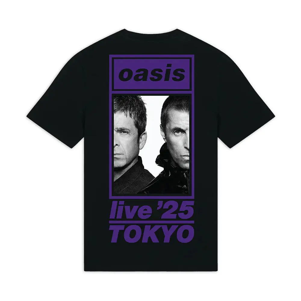 Unisex T-Shirt: Tokyo Half Faces Fan Store (Black) (Back Print & Ex-Tour)