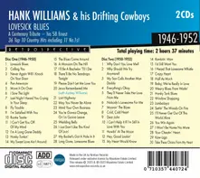 Hank Williams – WILLIAMS, HANK - LOVESICK BLUES (CD)