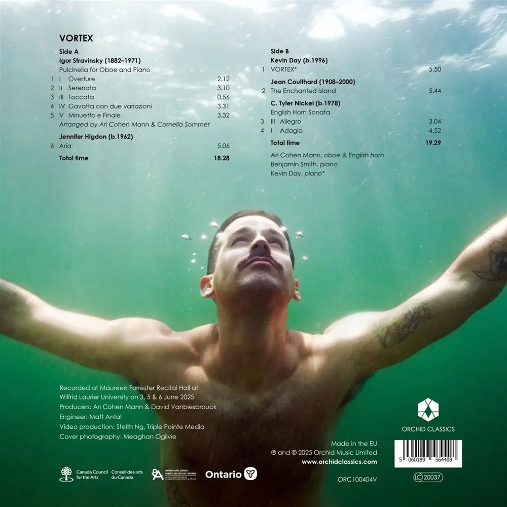 Ari Cohen Mann & Benjamin Smith – VORTEX (Vinyl)