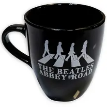 Unboxed Mug: Abbey Road B&W Marrow (Black) thumbnail