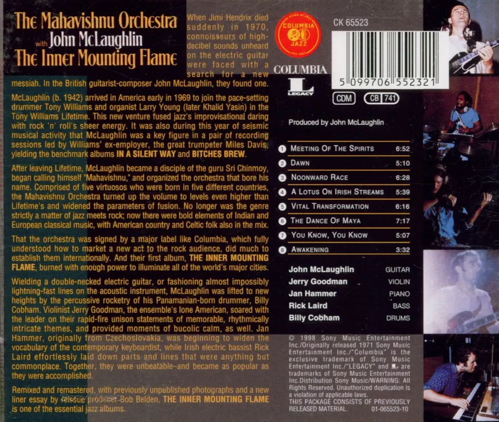 Mahavishnu Orchestra – The Inner Mounting Flame (CD)