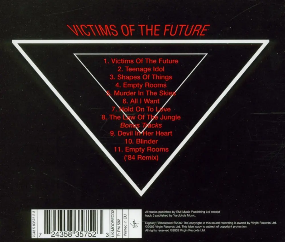 VICTIMS OF THE FUTURE/R.