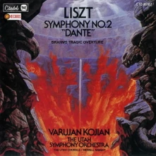 Utah Symphony, CD LISZT: SYMPHONY NO. 2 'DANTE'/BRAHMS: TRAGIC OVERTURE