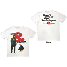 Eric B. & Rakim, Tričko Don't Sweat, Unisex, Biela