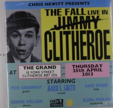 The Fall, Vinyl LIVE IN CLITHEROE 2013