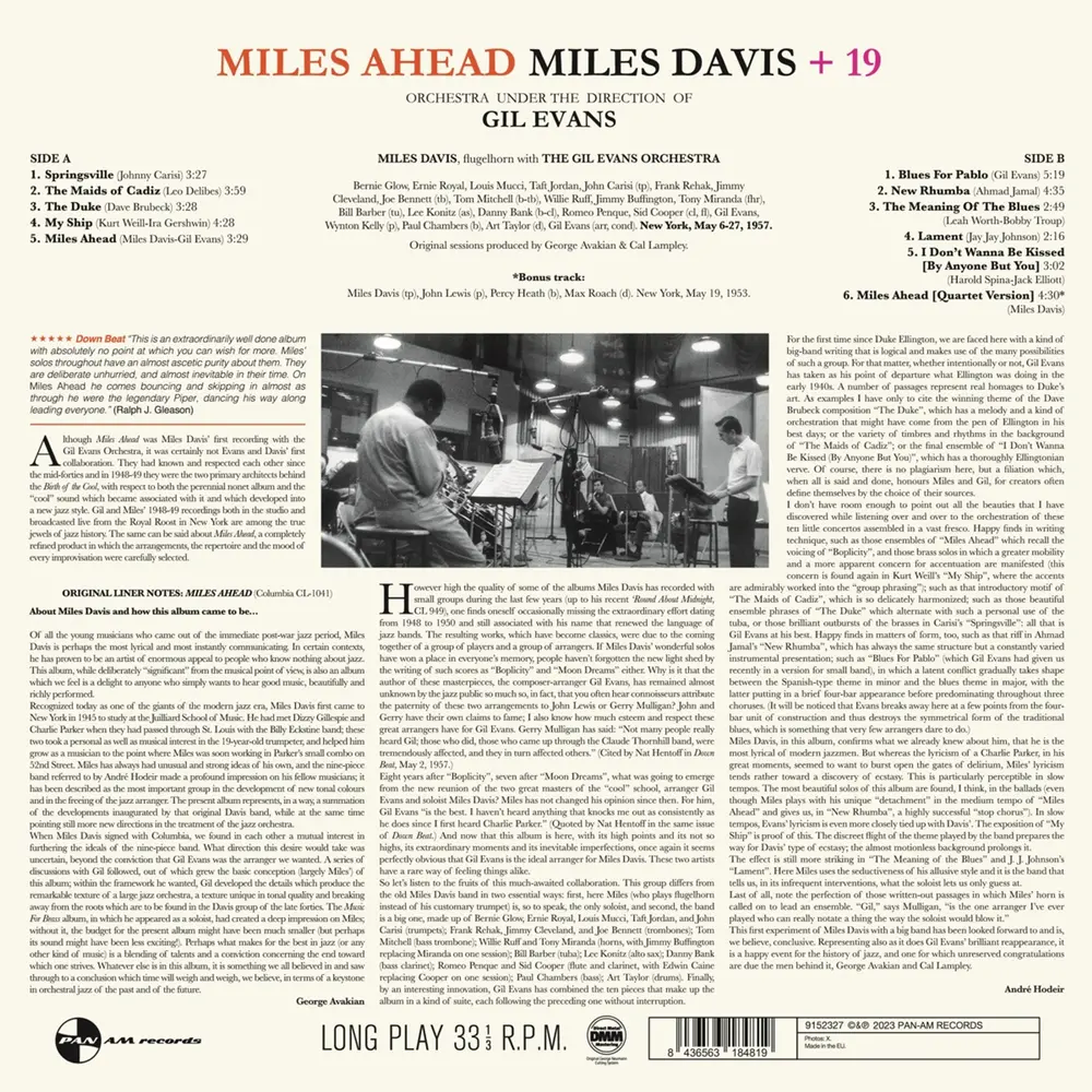 MILES AHEAD
