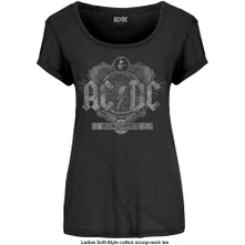 AC/DC, Tričko Black Ice, Žena, Čierna