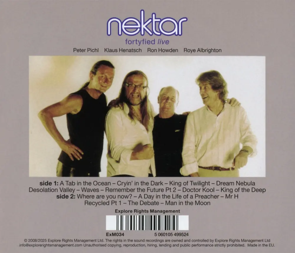 Nektar – FORTYFIED (CD)