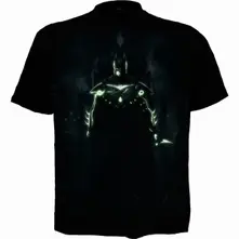 Unisex T-Shirt: Batman Injustice 2 (Black) (Back Print) thumbnail