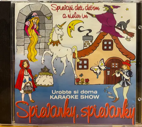 Various Artists – CD Spievanky, Spievanky (Spievajú deti deťom a nielen im, urobme si doma karaoke show)