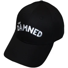 The Damned, Šiltovka Arched Logo, Unisex, Čierna
