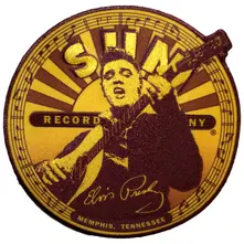 Elvis Presley – Elvis Label (Nažehlovačka)