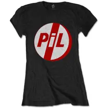 Public Image Ltd – Logo (Čierna, Dámske) (Tričko)
