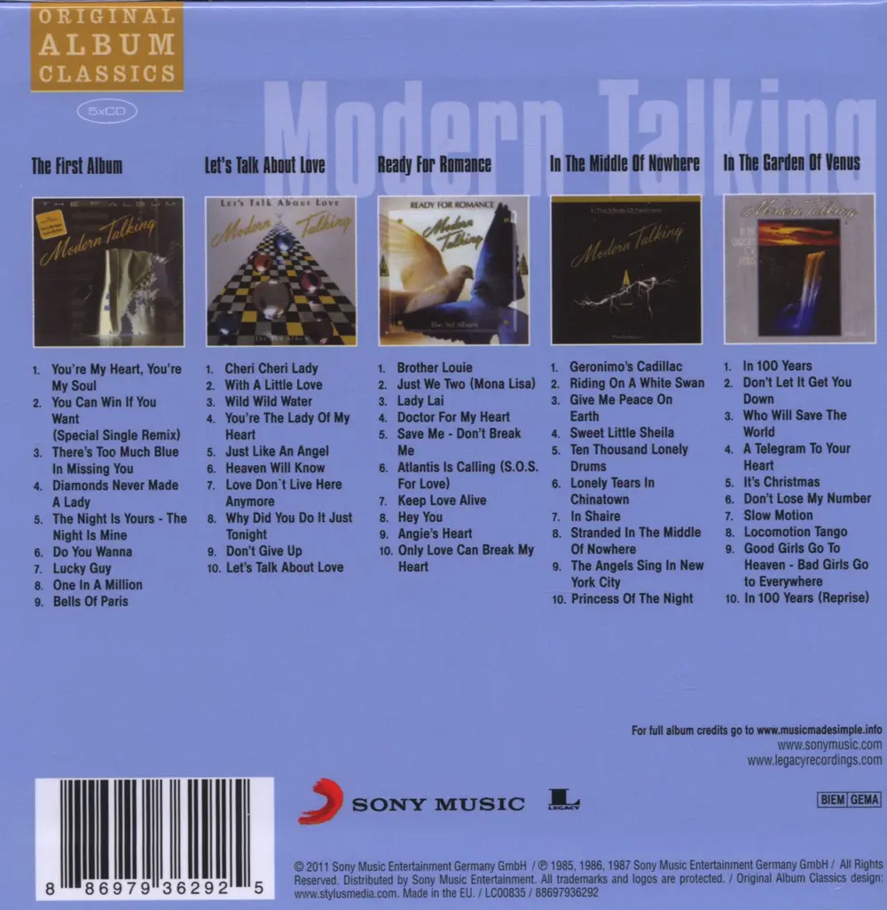 Original Album Classics