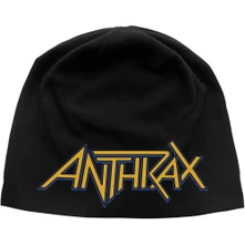 Anthrax, Čapica Logo, Unisex, Čierna