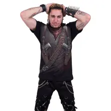 Unisex T-Shirt: Holster Wrap (Black) (All Over Print) thumbnail