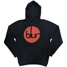 Blur, Mikina Circle Logo, Unisex, Modrá