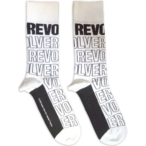 Revolver Text Outlines Repeat