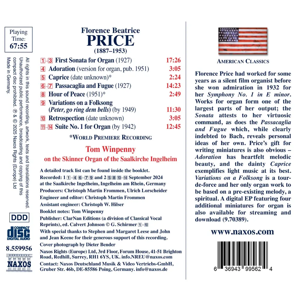 PRICE: ORGAN WORKS