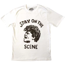 James Brown, Tričko Stay On The Scene, Unisex, Biela