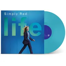 Simply Red – LIFE (Blue/Curacao Vinyl) (Vinyl)