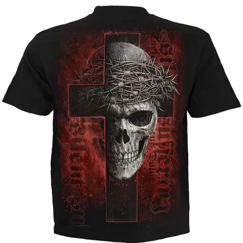 Spiral – Tričko Silent Suffering (Čierna), Unisex, Čierna