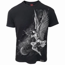 Tričko Unisex Organic T-Shirt: Lucid Dreams (Black) (Back Print)