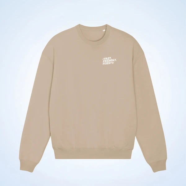 AT&T Fast Friendly Fixed Heavyweight Oversized Crewneck