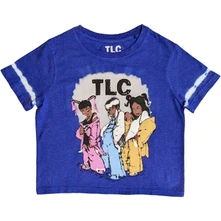 TLC, Tielko Cartoon, Žena, Modrá