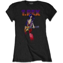 T. Rex, Tričko Rockin', Žena, Čierna