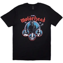 Motörhead, Tričko 50 Years Lemmy Circles, Unisex, Čierna