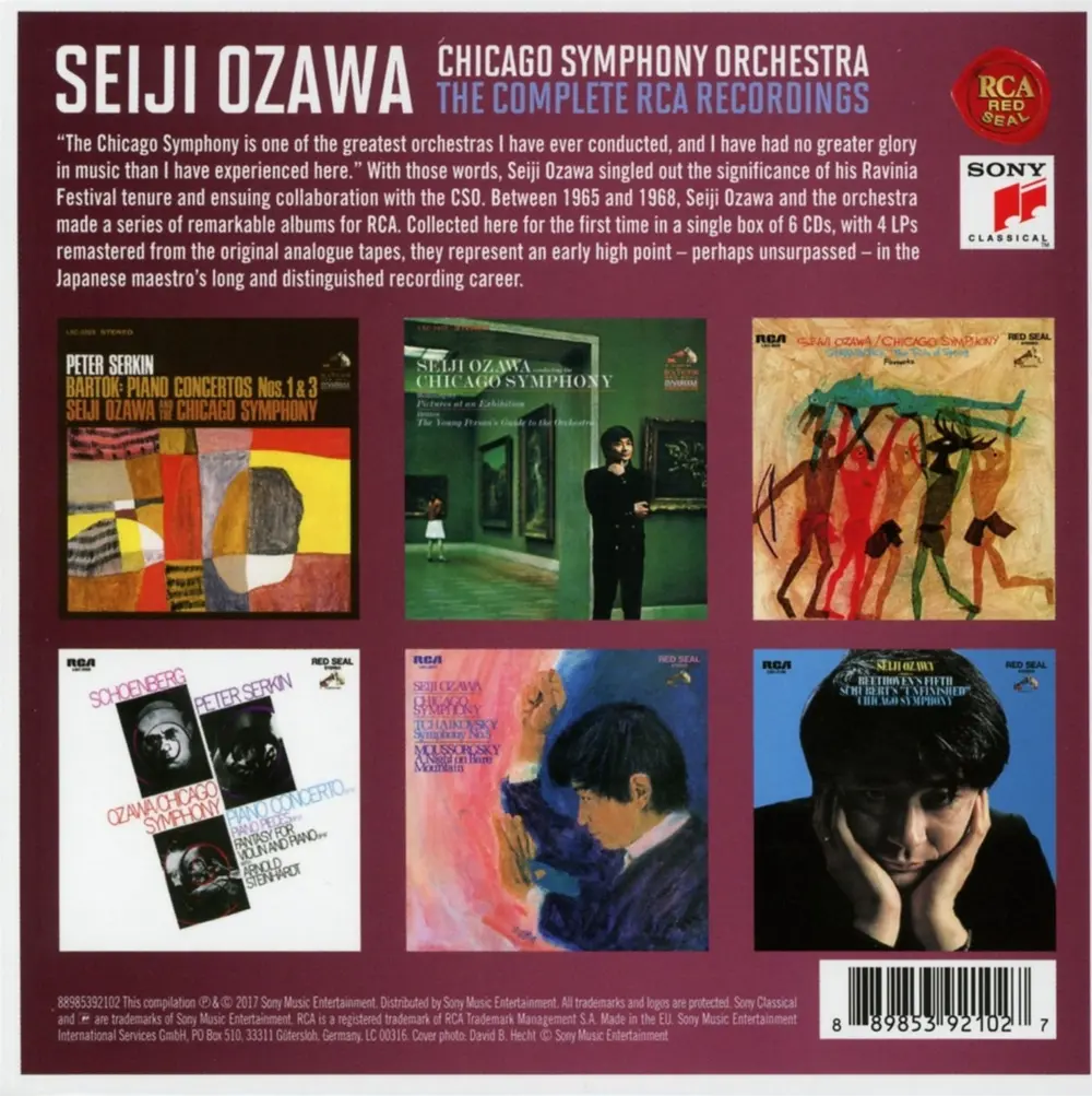 Seiji Ozawa & the Chicago Symphony Orchestra - the Complete Rca Recordings