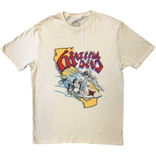 Grateful Dead, Tričko California, Unisex, Natural