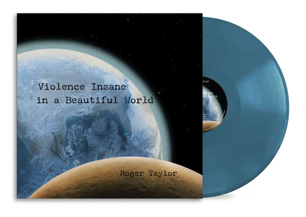 Roger Taylor – VIOLENCE INSANE IN A B... (Blue Vinyl) (Vinyl)
